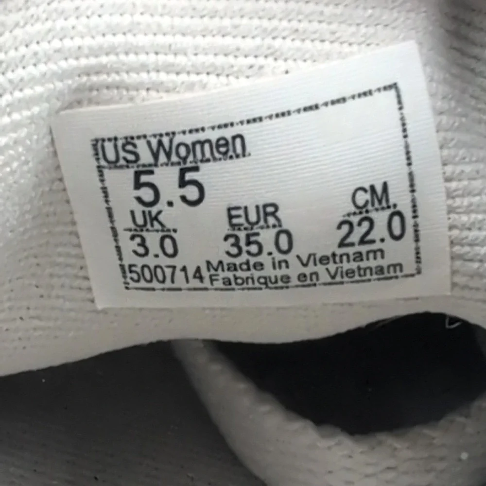 Vans Filmore Decon Shoes Women's 5.5 Medium Black White‎ Canvas Suede Sneakers